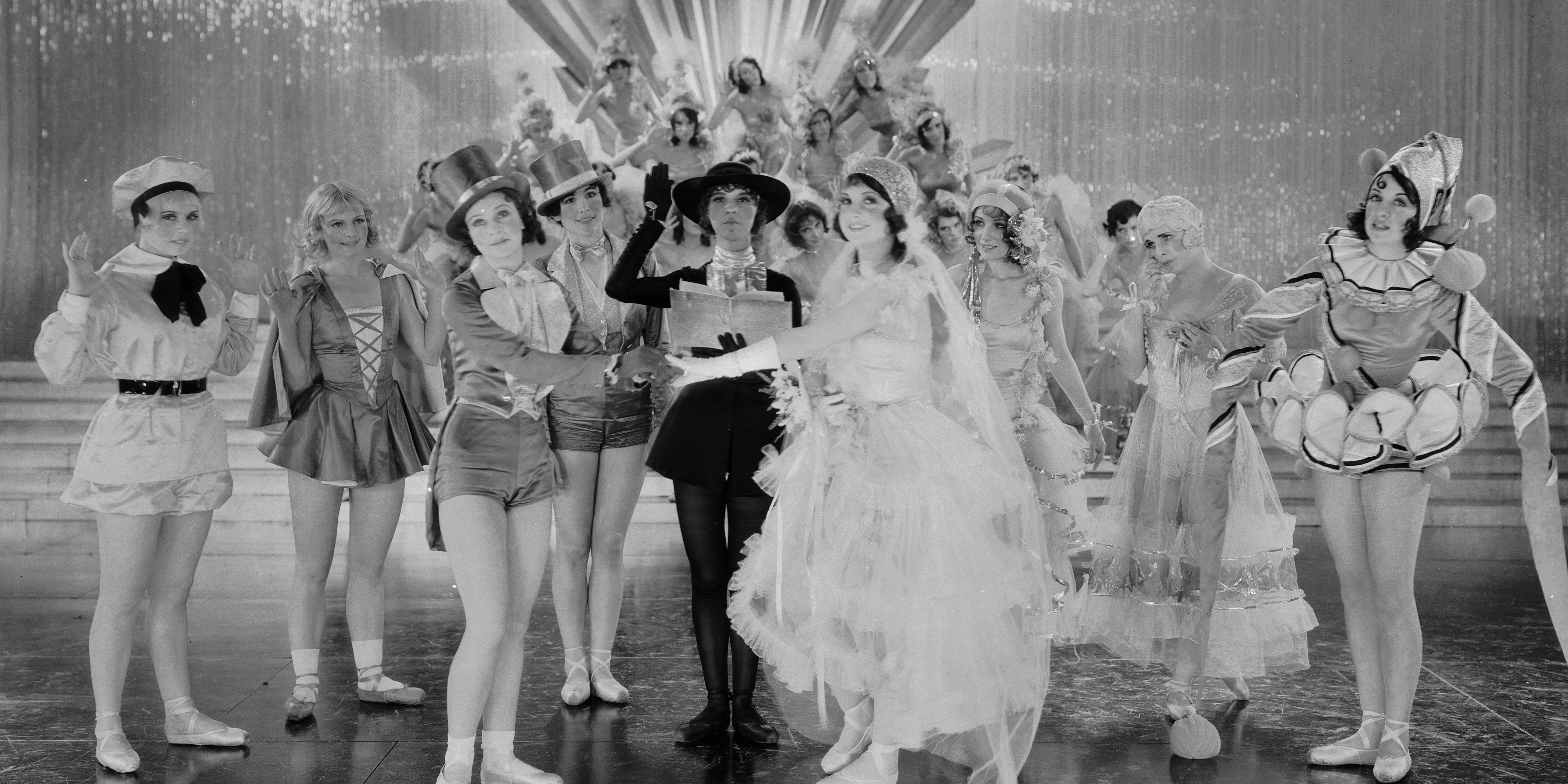 A song and dance routine from The Broadway Melody