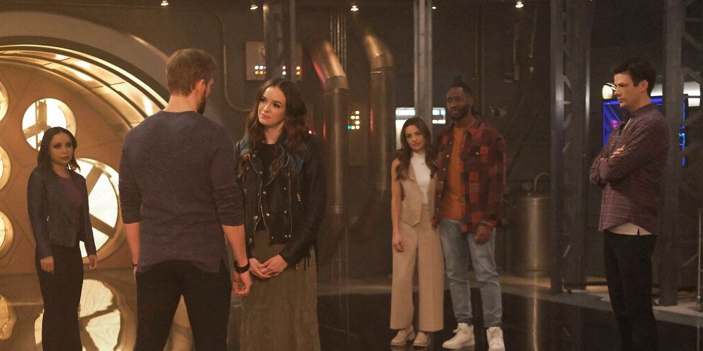 Team Flash in 'The Flash' series finale