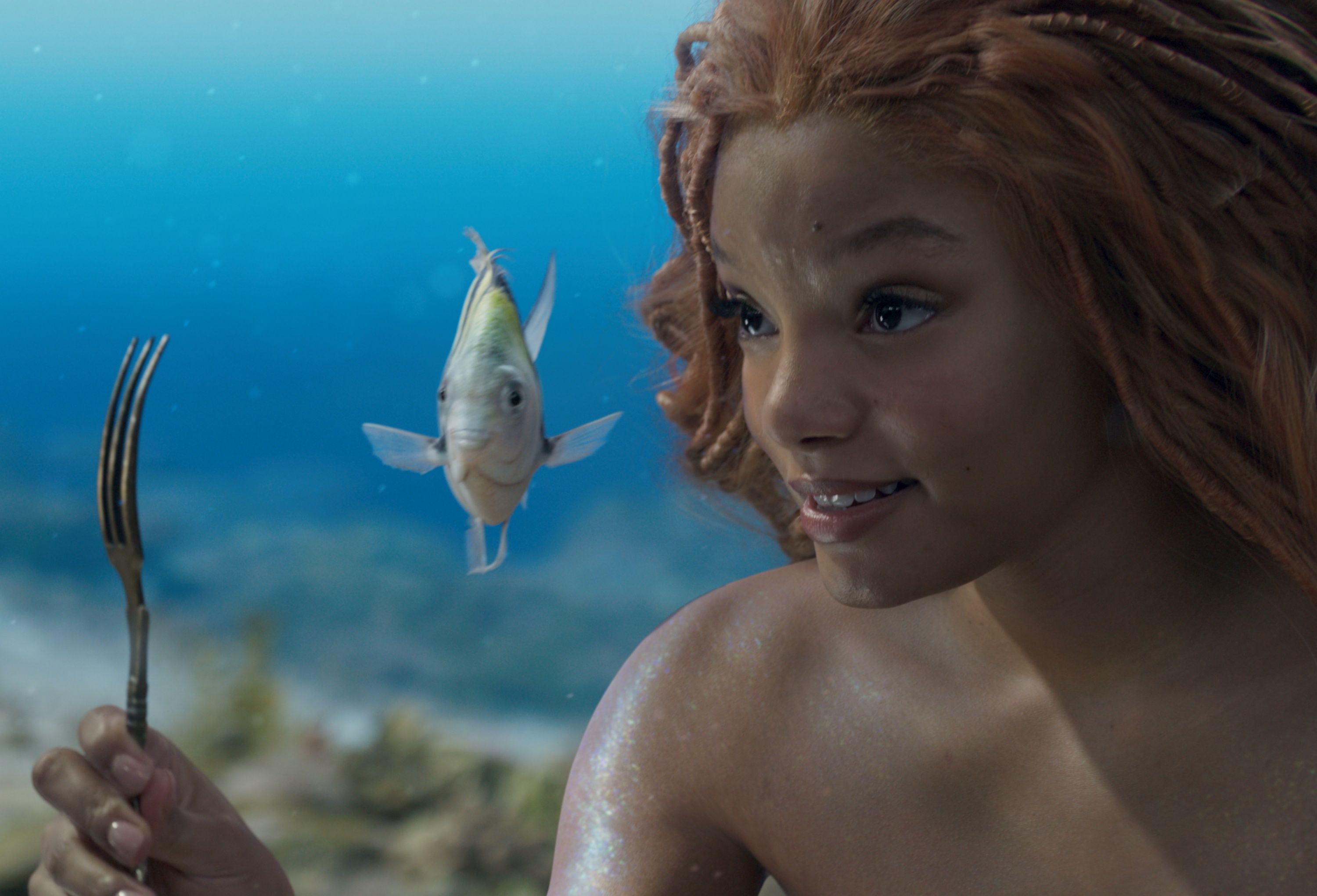 Halle Bailey as Ariel in The Little Mermaid
