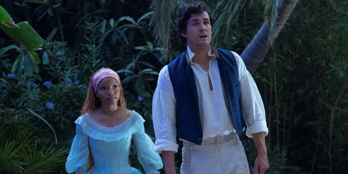 Halle Bailey comme Ariel et Jonah Hauer-King comme Eric dans 'La Petite Sirène' 2023
