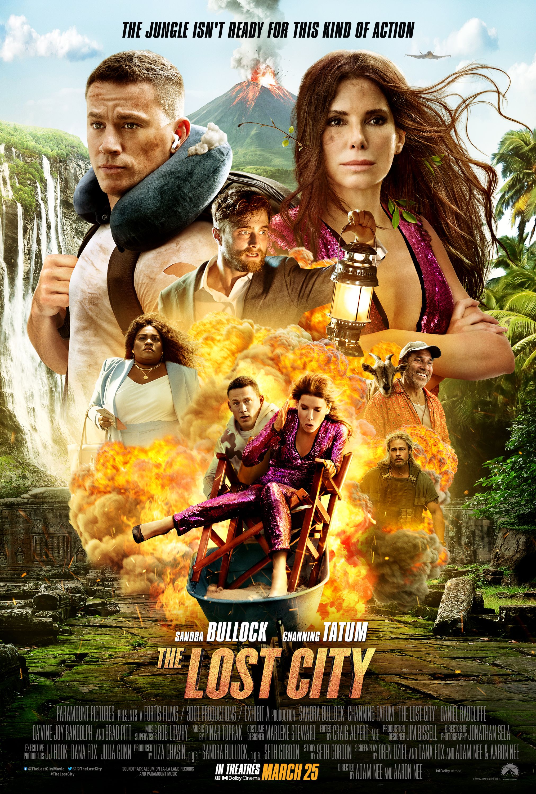 The Lost City 2022 Film Poster