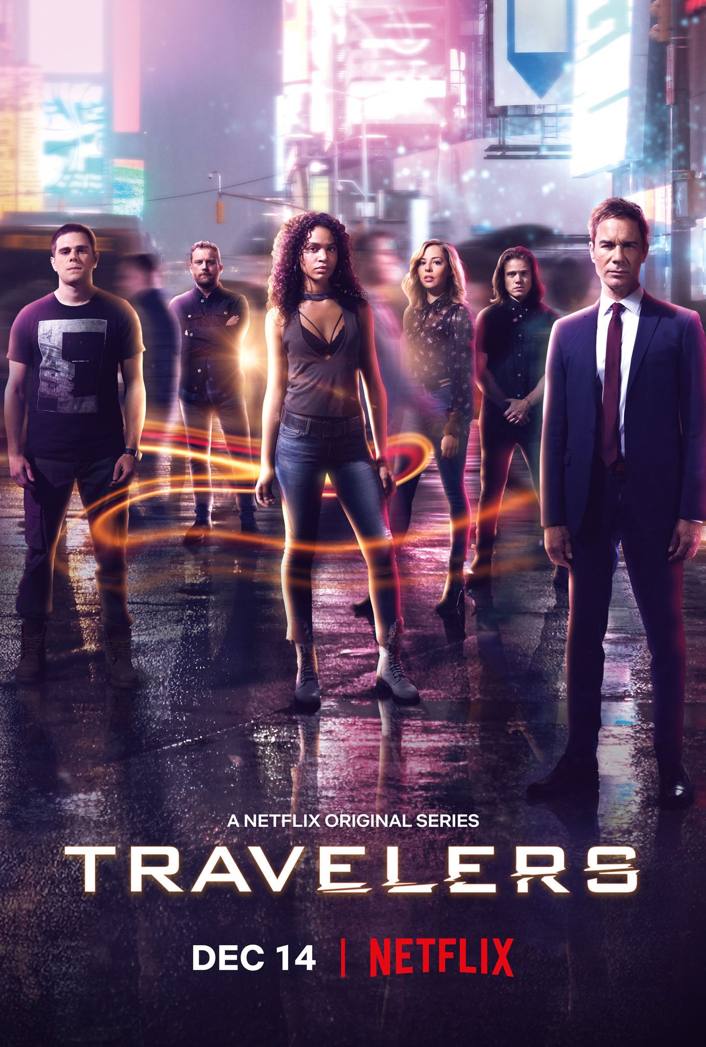 Travelers Netflix Poster