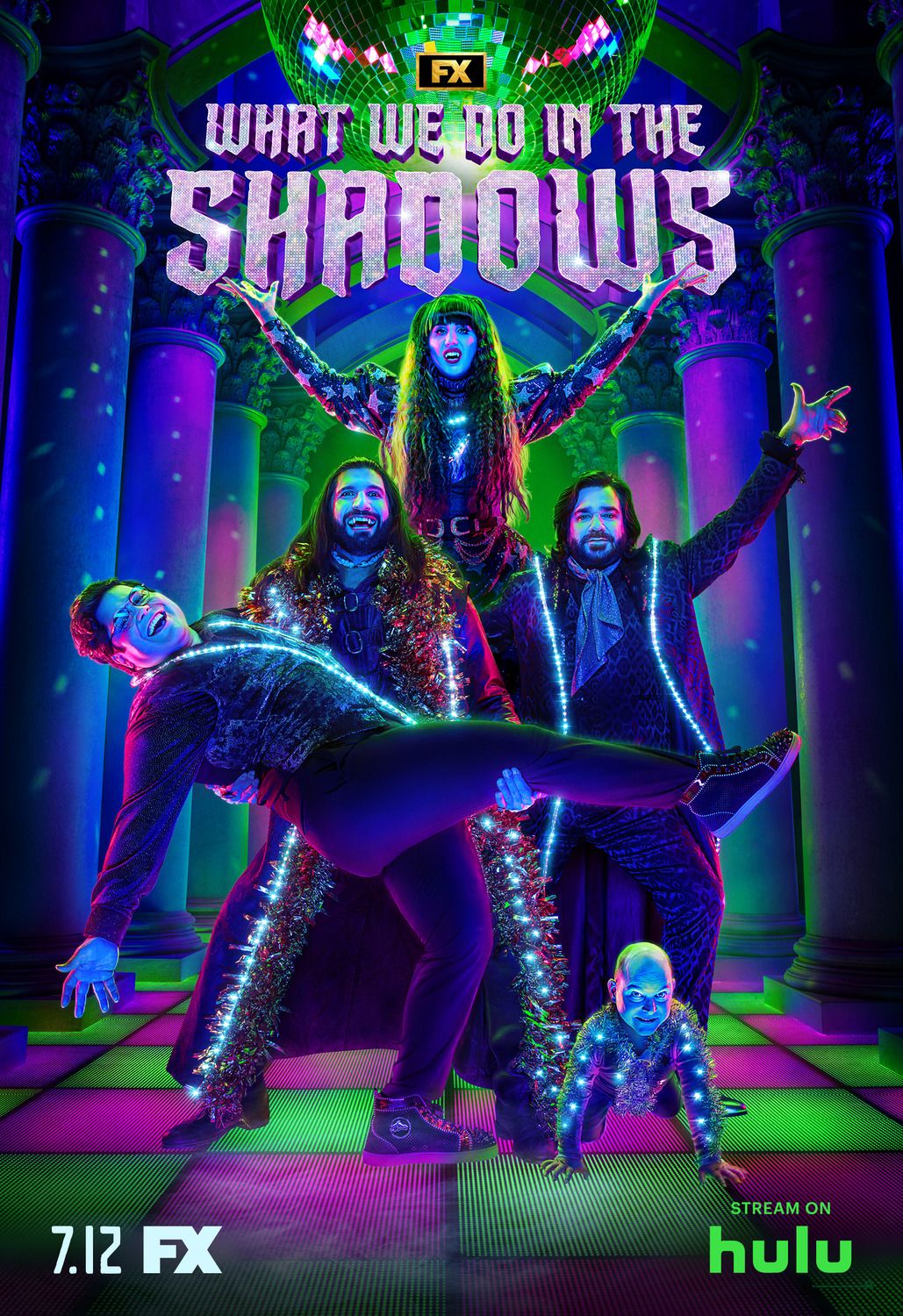 Poster for the TV show “What We Do in the Shadows”