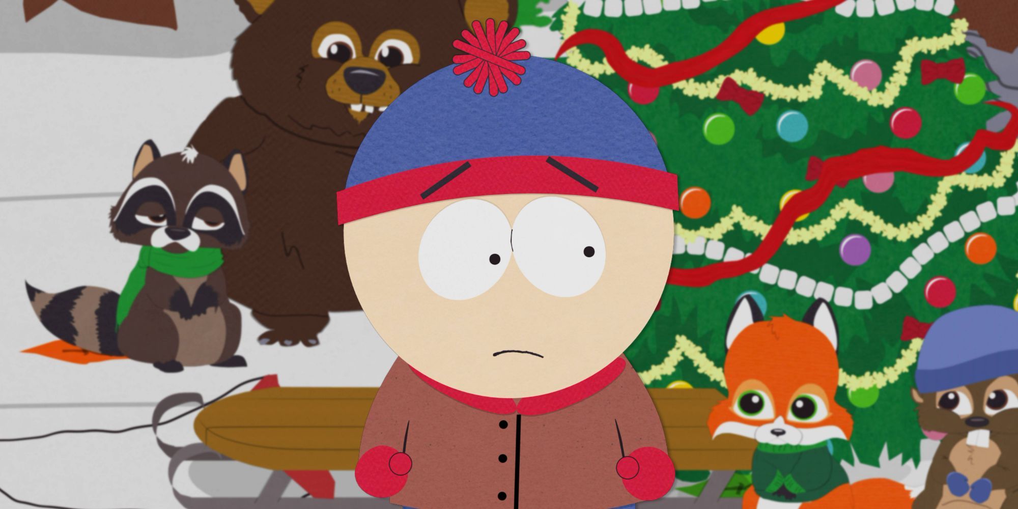 Stan finds himself in Woodland Critter Christmas (South Park)