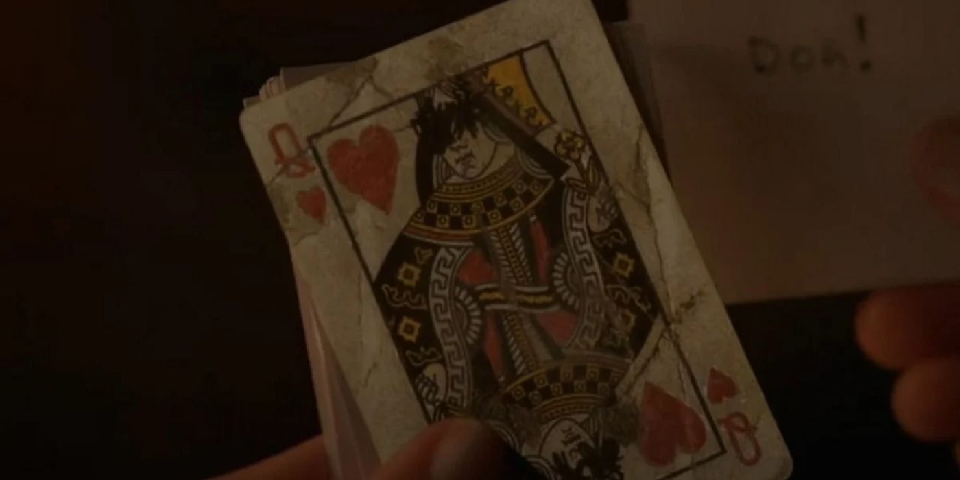 The Queen of Hearts card in Yellowjackets Season 2