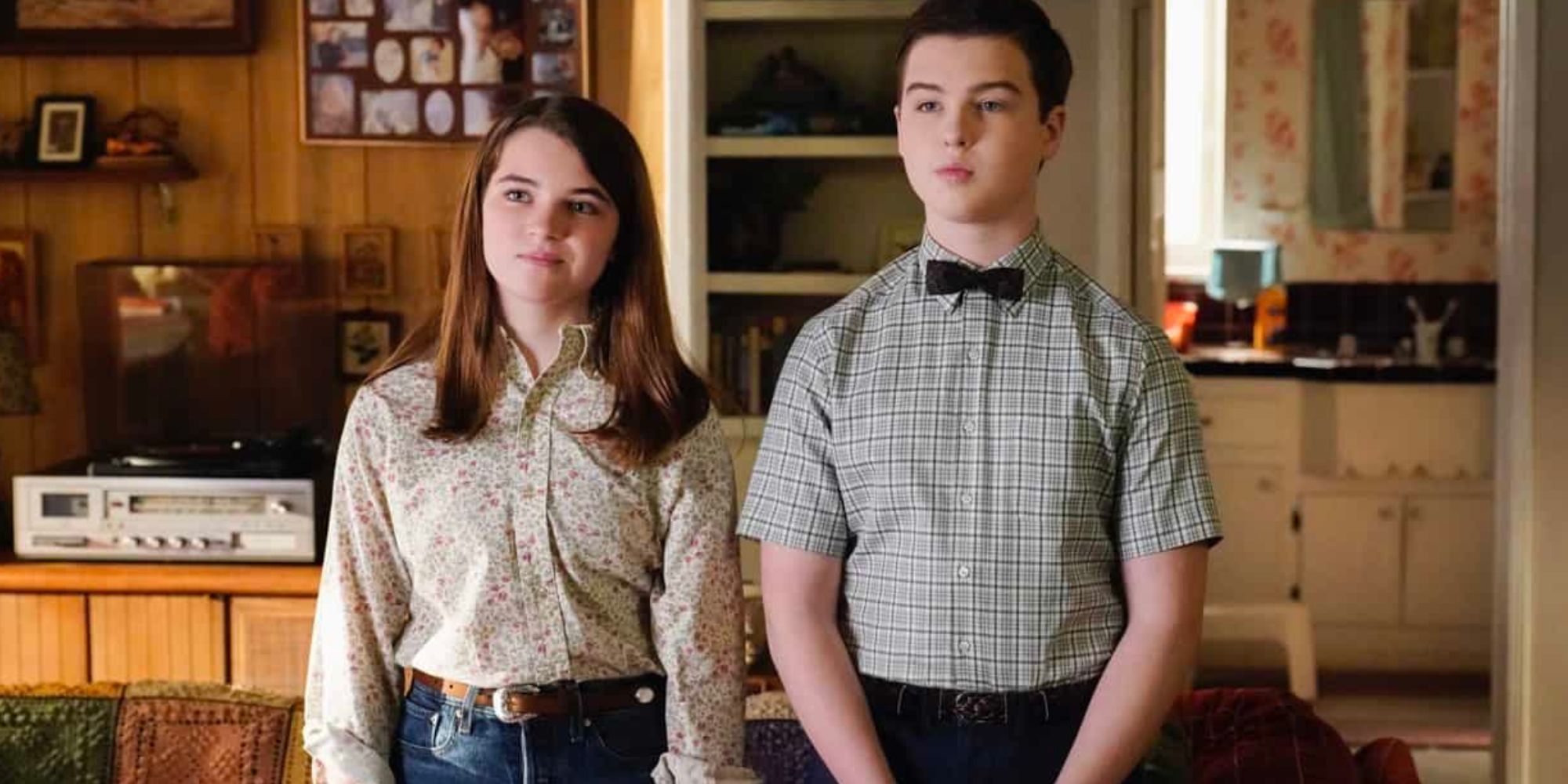 Sheldon and Missy in 'Young Sheldon'
