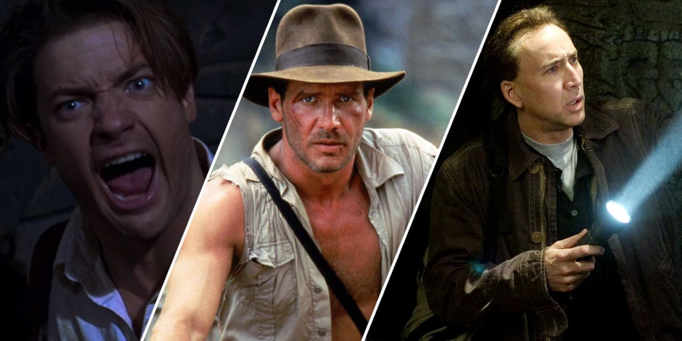 The Mummy, Indiana Jones, and National Treasure