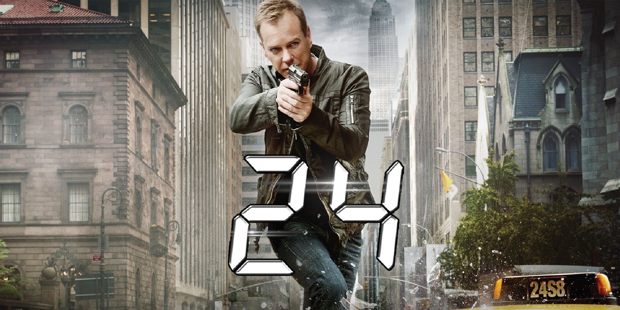 Kiefer Sutherland as Jack Bauer in a promotion image for the eigth season of 24.
