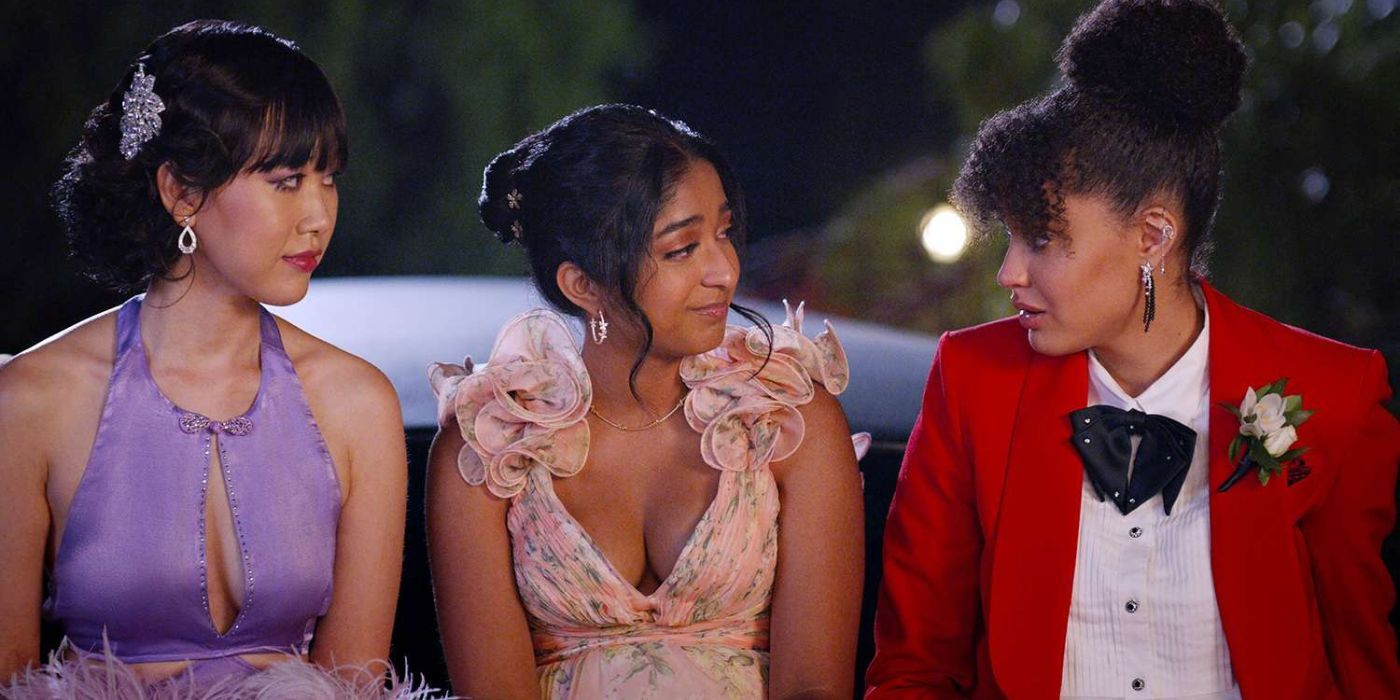 Fabiola Devi and Eleanor in never have I ever gone to prom