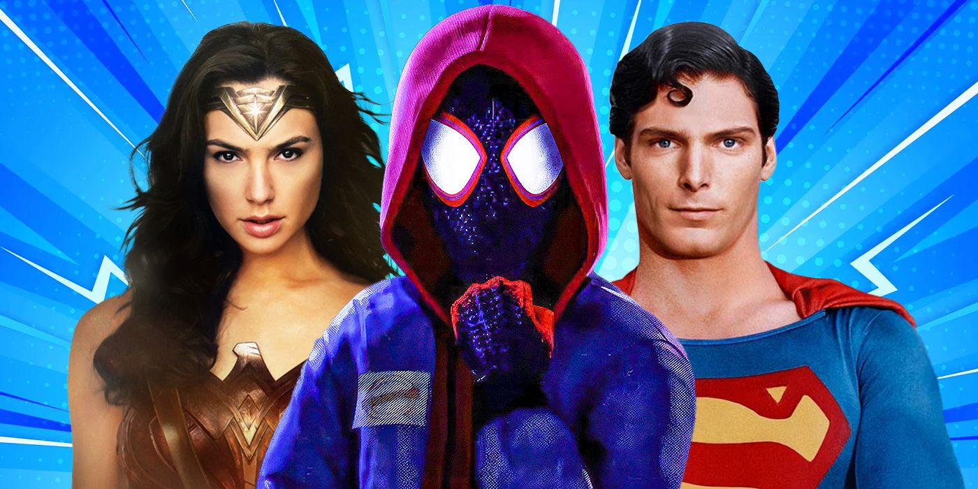 Wonder Woman, Miles Morales/Spider-Man, Superman 