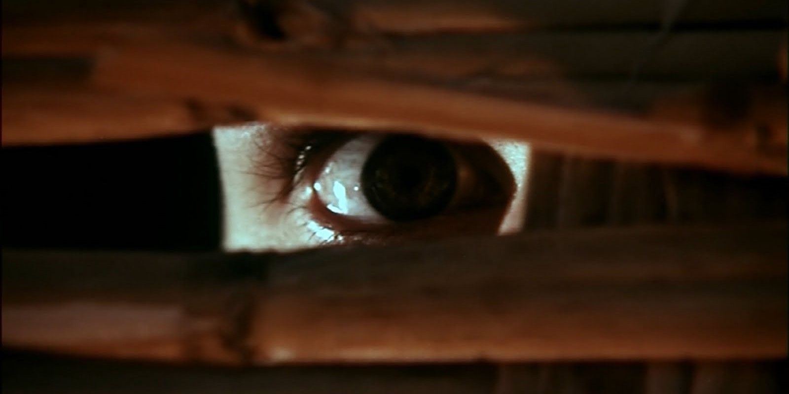 The eye of the killer watches in 'A Bay of Blood'