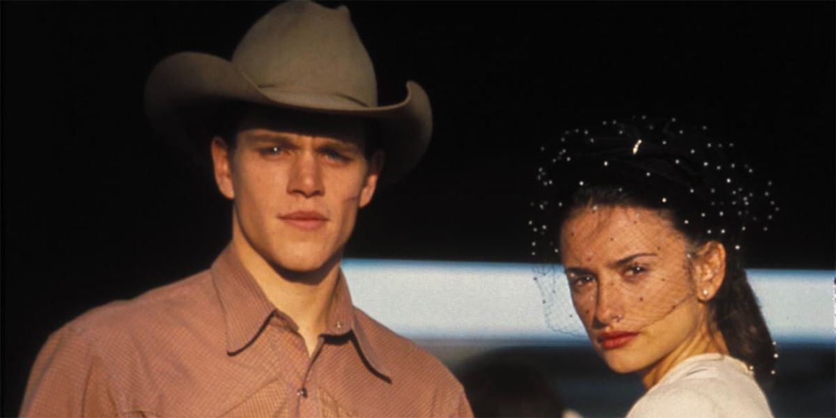 Matt Damon y Penélope Cruz en All the Pretty Horses