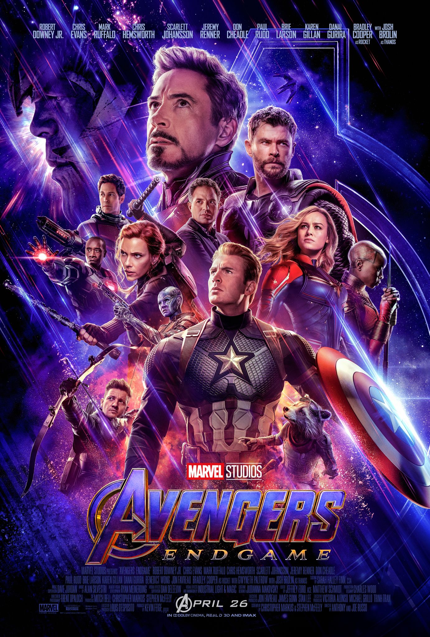 Avengers Endgame Film Poster