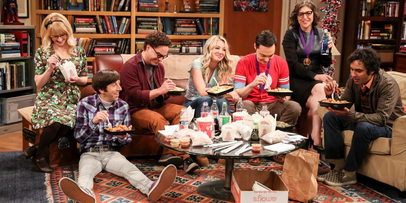 The cast of 'The Big Bang Theory' in the final moments of the series finale