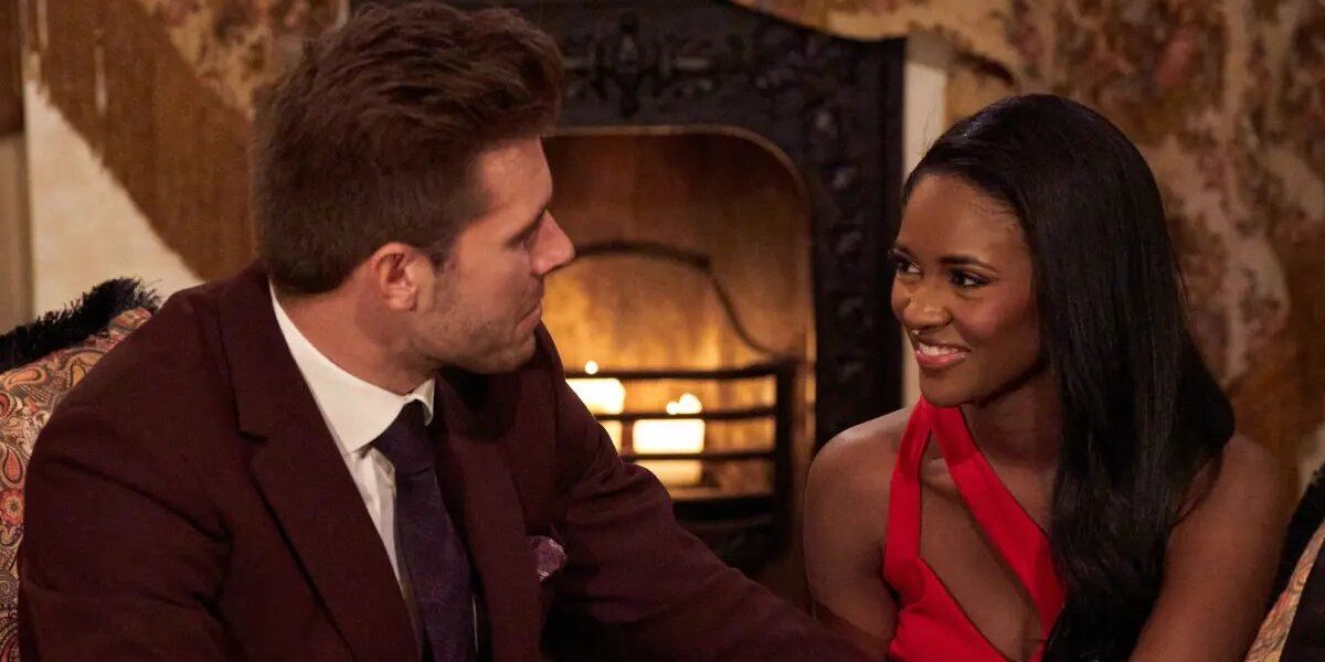 Charity Lawson and Suitor on 'The Bachelorette' S20