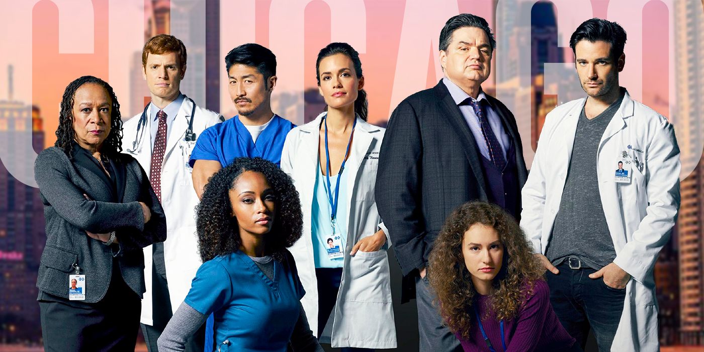 A cast photo of Chicago Med