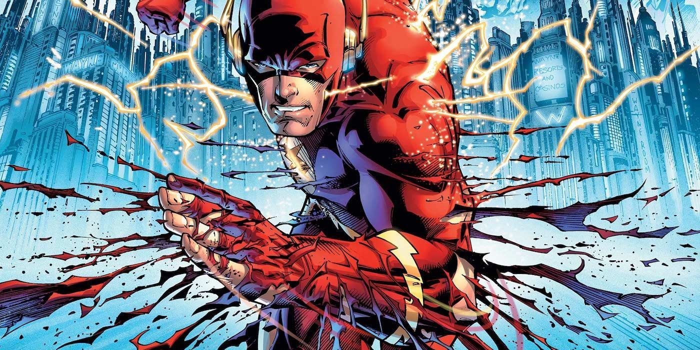 Barry Allen on the cover of DC's Flashpoint comic