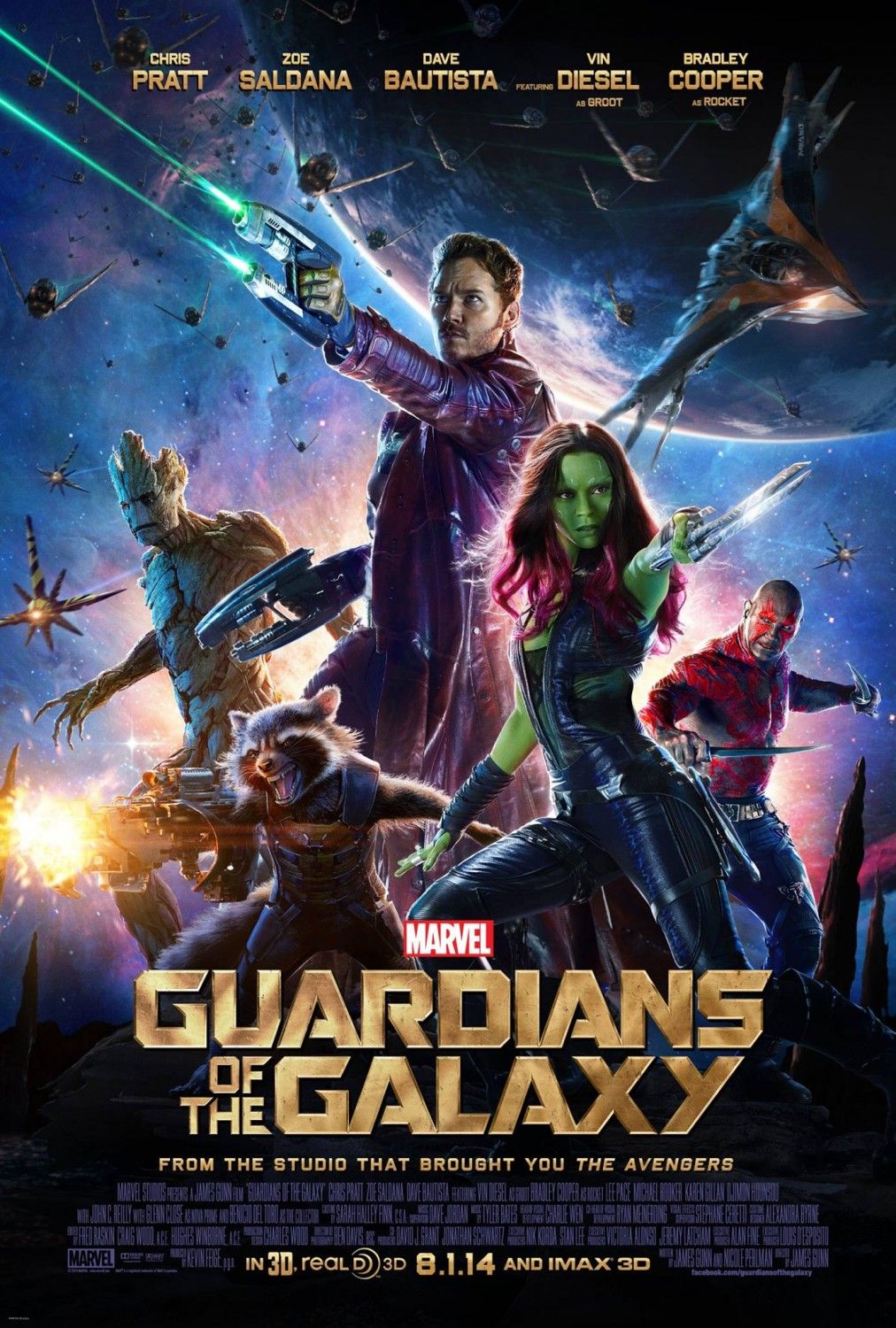 Guardians of the Galaxy Film Poster-1
