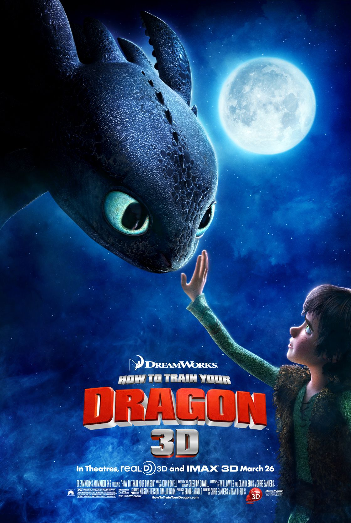 How to Train Your Dragon Film Poster