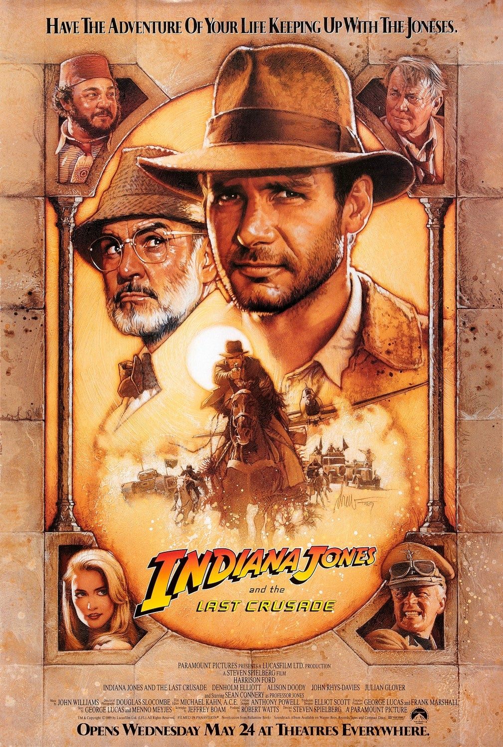Indiana Jones and the Last Crusade Film Poster