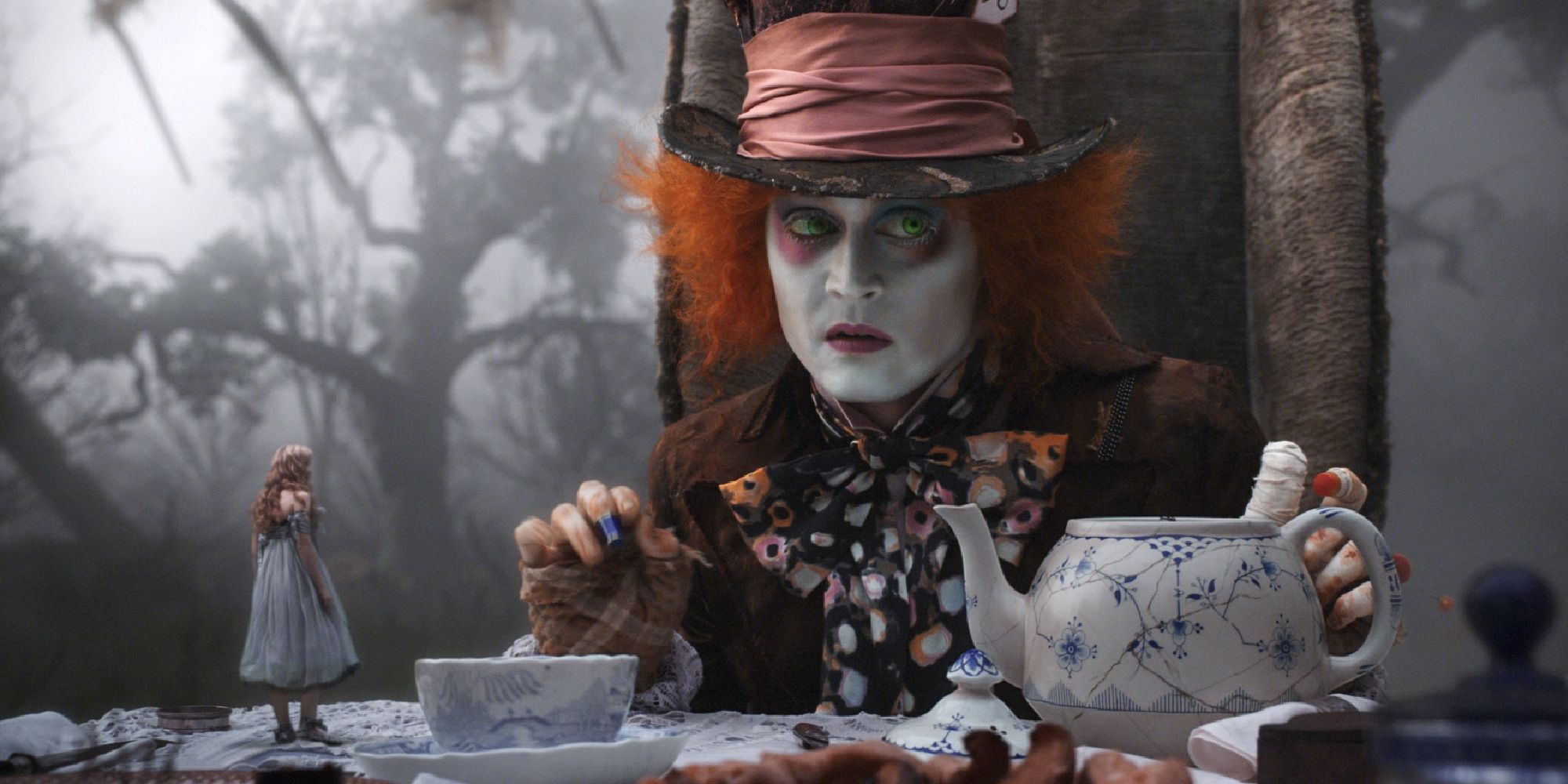 Johnny Depp in Alice in Wonderland