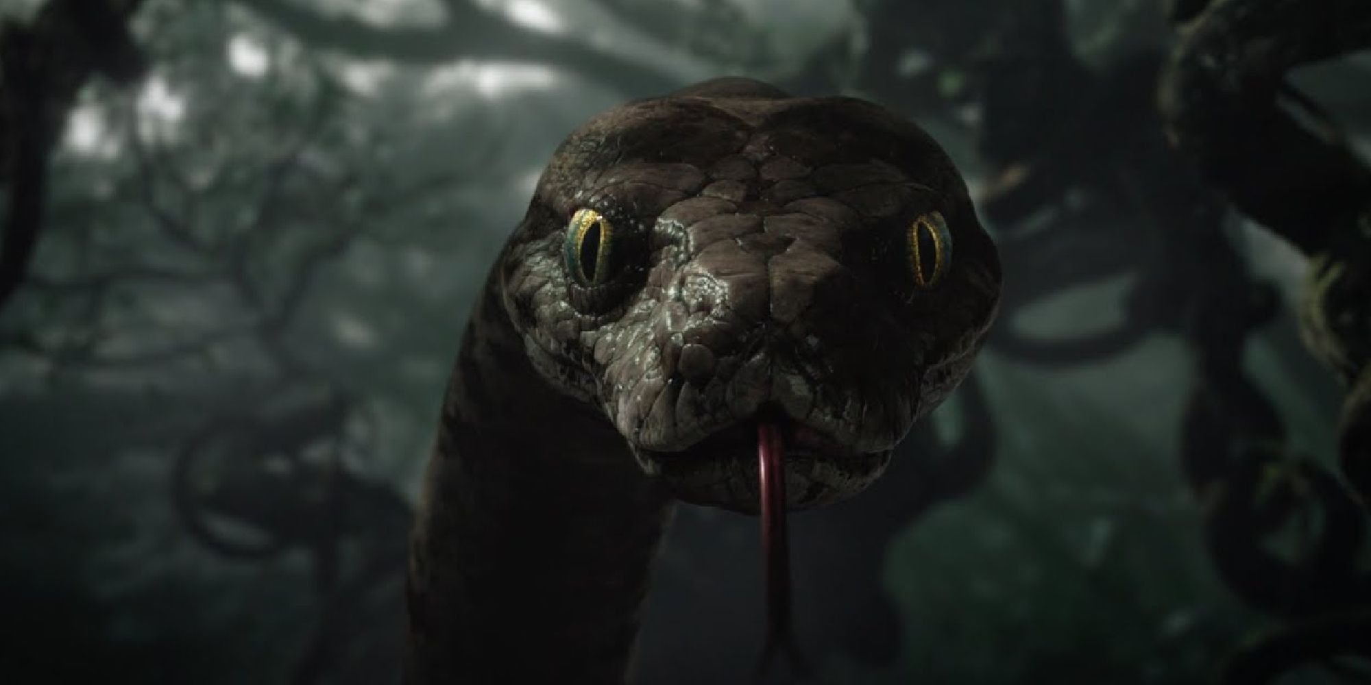 Kaa the Snake in The Jungle Book Live Action