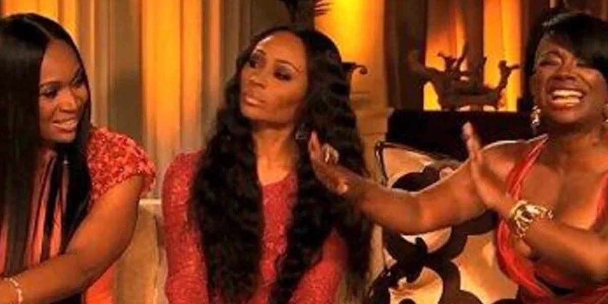 Marlo Hampton, Cynthia Bailey, and Kandi Burruss on 'RHOA S4