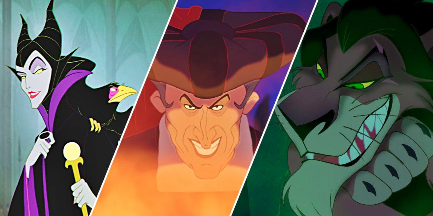 10 Best Disney Animated Villains, Ranked From Evil to Claude Frollo