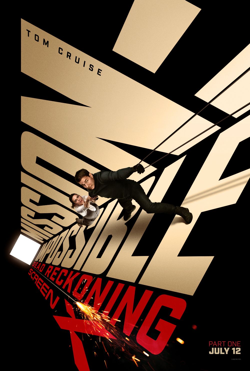 'Mission: Impossible - Dead Reckoning' ScreenX Poster: Tom Cruise ...