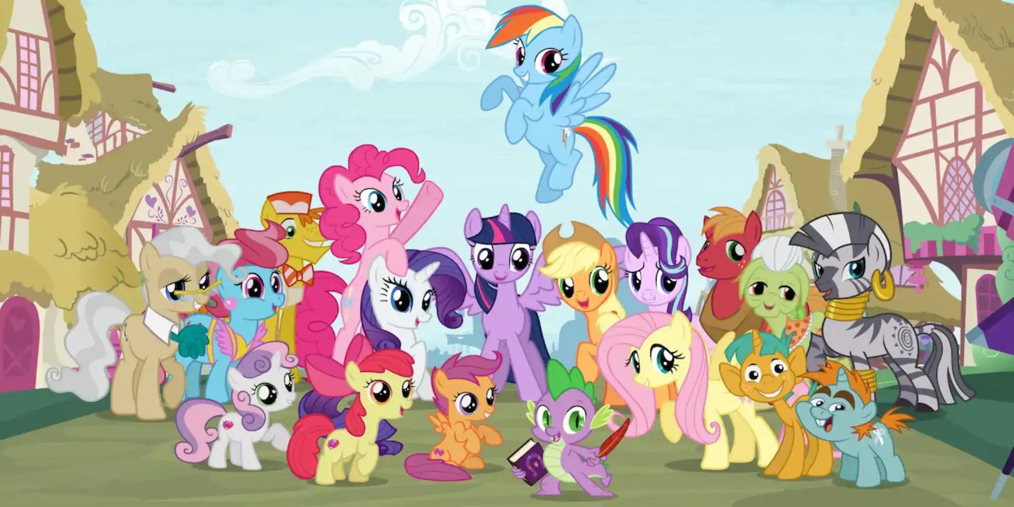 The main cast of My Little Pony: Friendship is Magic