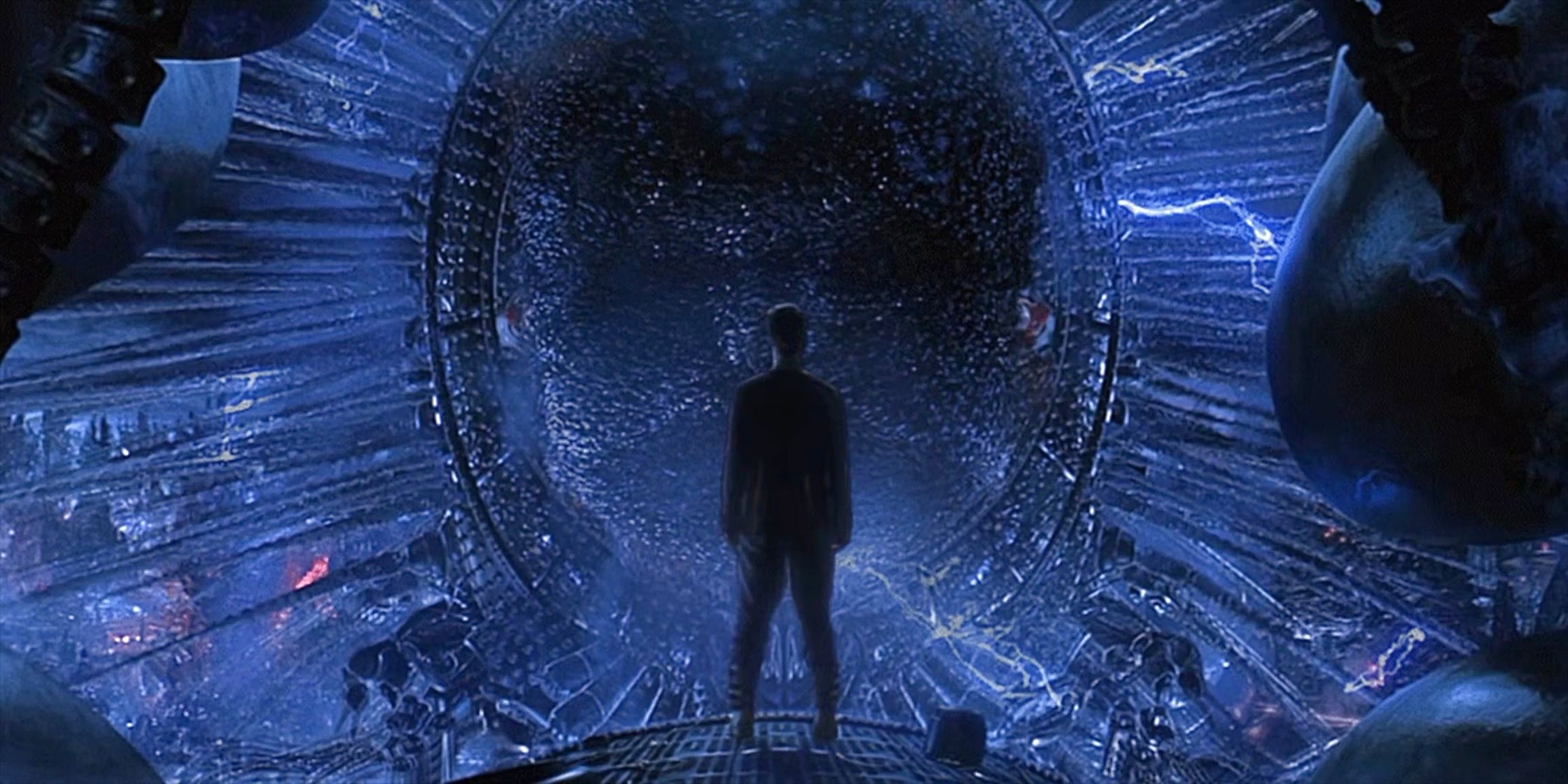 Keanu Reeves y Deus Ex-Machina en Matrix-Revolutions