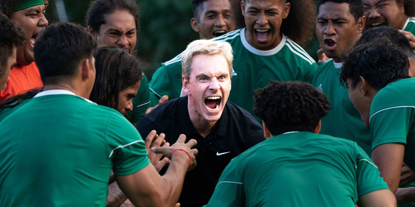 'Next Goal Wins' Images — Michael Fassbender Bonds With the Team