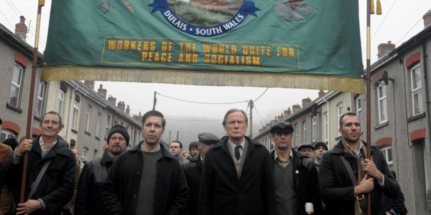 The 2014 film Pride depicted a Welsh miners march. 