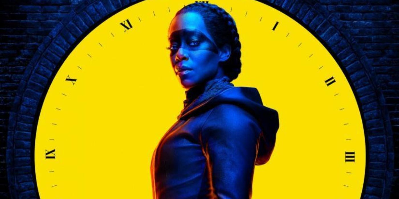 Regina King in a poster for Watchmen