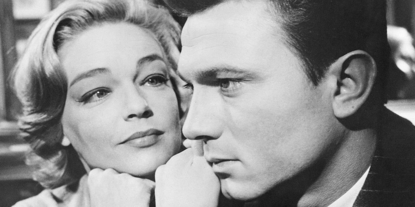 Laurence Harvey and Simone Signoret in Room at the Top (1959)