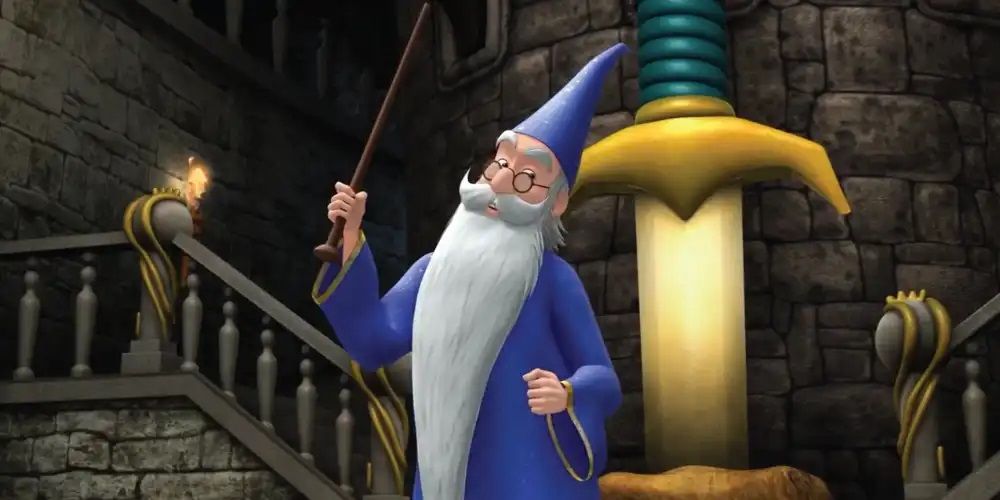 Merlin the Wizard as he appeared in Sophia the First