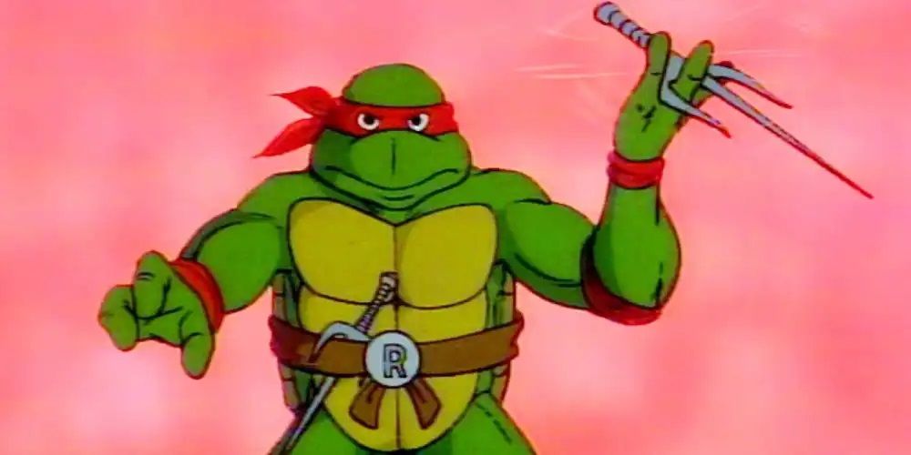 Raphael from the 1987 Teenage Mutant Ninja Turtles