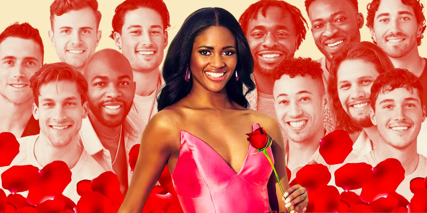 Charity Lawson and suitors on S20 of 'The Bachelorette'