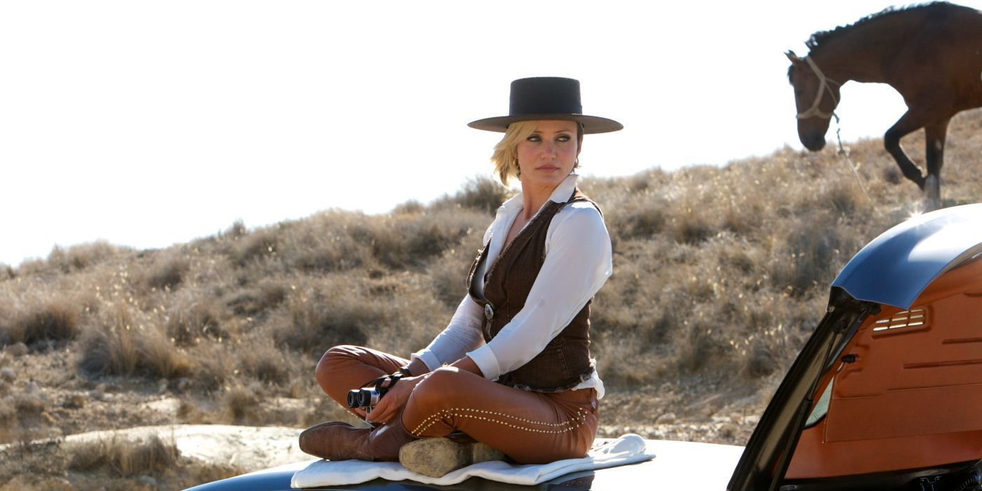 Cameron Diaz stares into the desert in 'The Counselor'