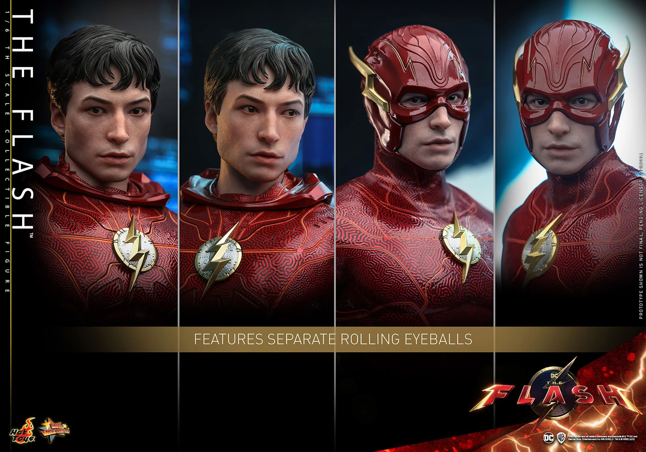 Hot Toys 1/6 The Flash Action Figure