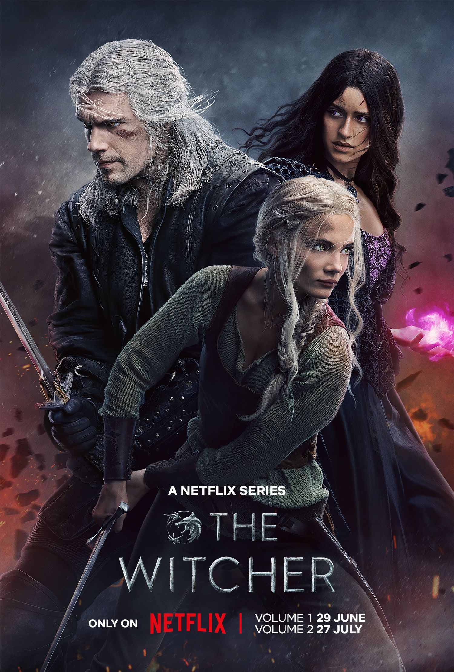 The Witcher Netflix Poster