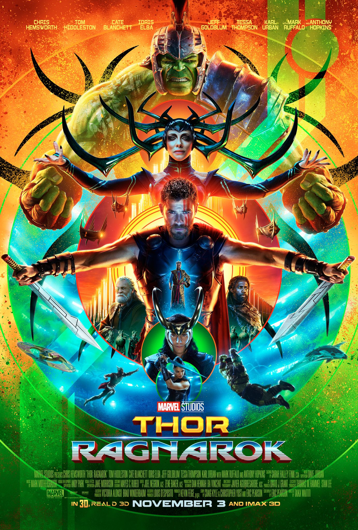 Thor Ragnarok Film Poster