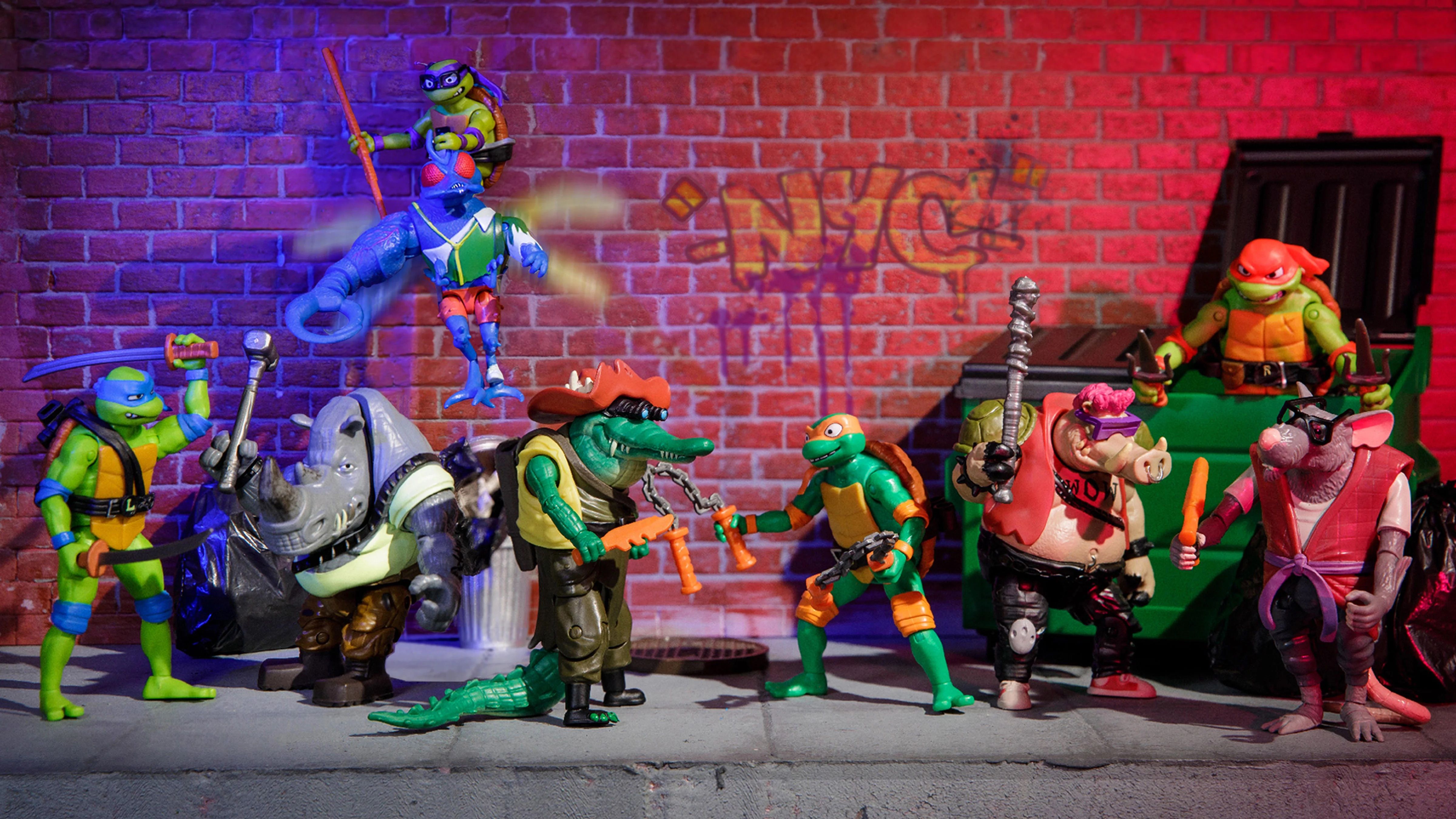 ‘Teenage Mutant Ninja Turtles: Mutant Mayhem’ Playsets Take Fans to the ...