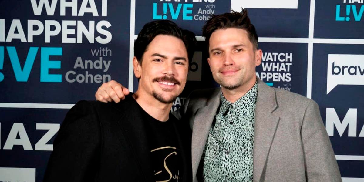 Tom-Sandoval and Tom Schwartz on 'Watch What Happens Live'