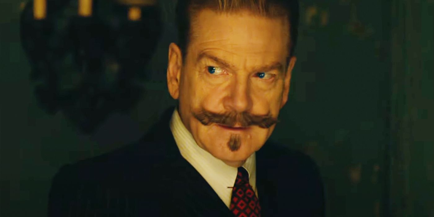 Kenneth Branagh as Hercule Poirot in A Haunting in Venice