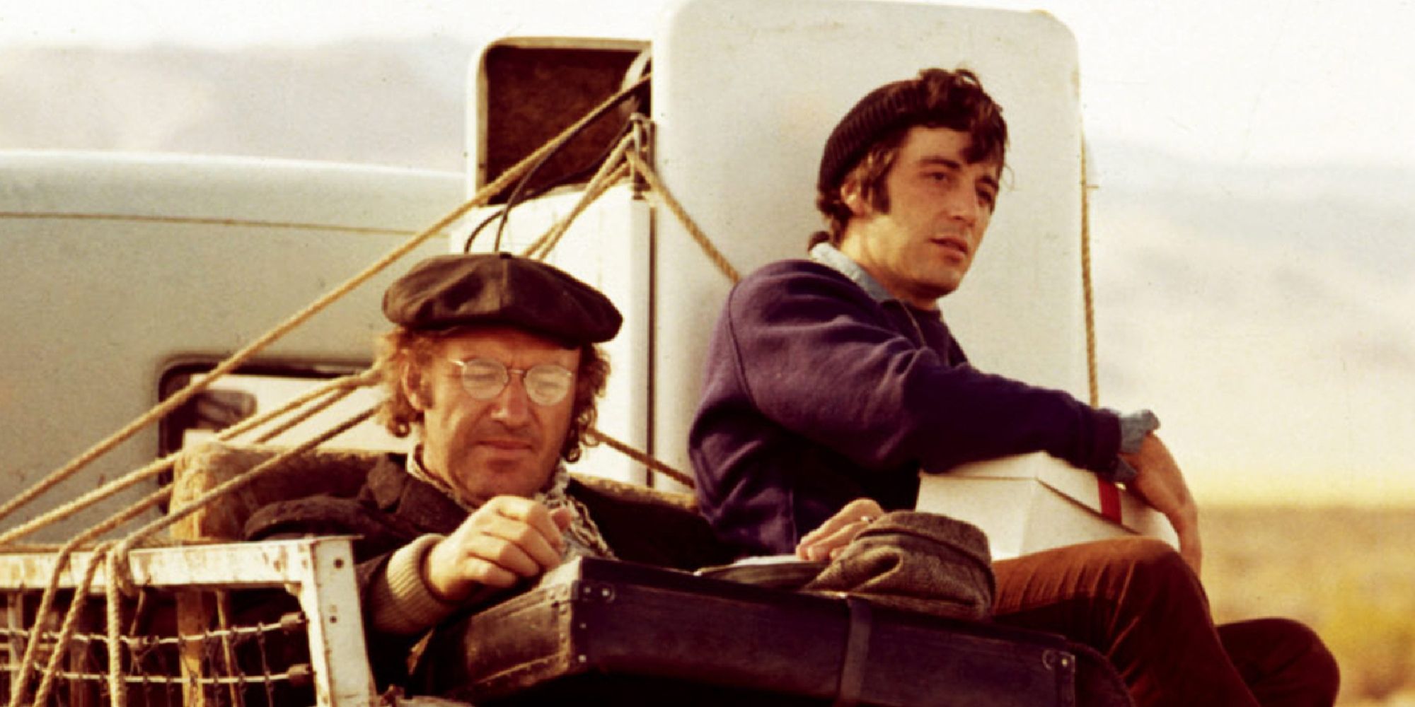 Al Pacino and Gene Hackman in Scarecrow