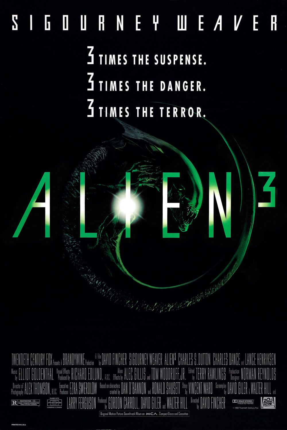 Alien 3 Film Poster