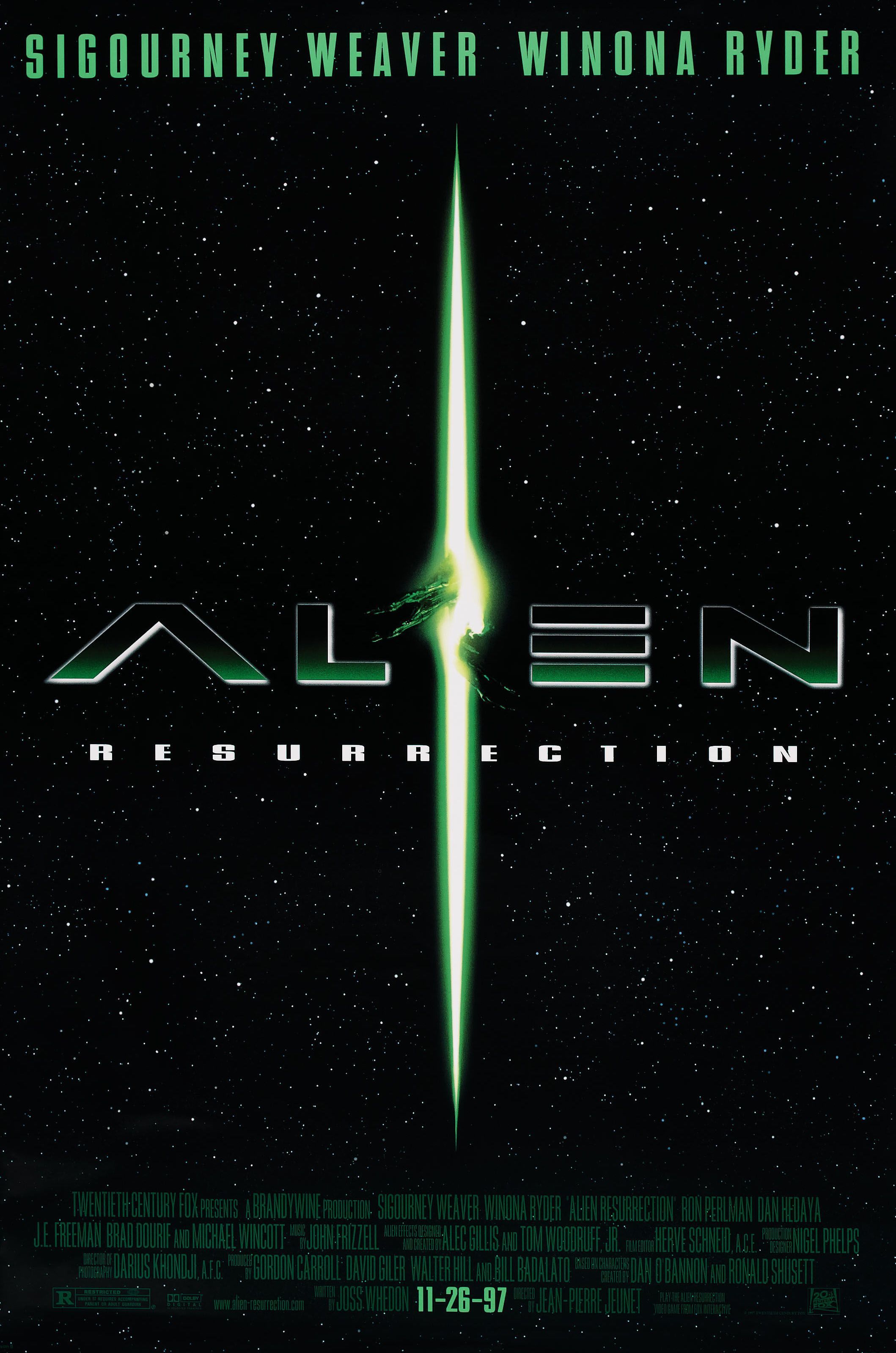 Alien Resurrection Film Poster