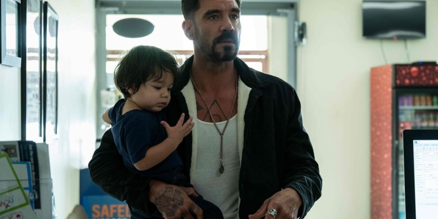 Angel and Maverick Reyes في الموسم الخامس ، الحلقة 7 من برنامج Mayans MC