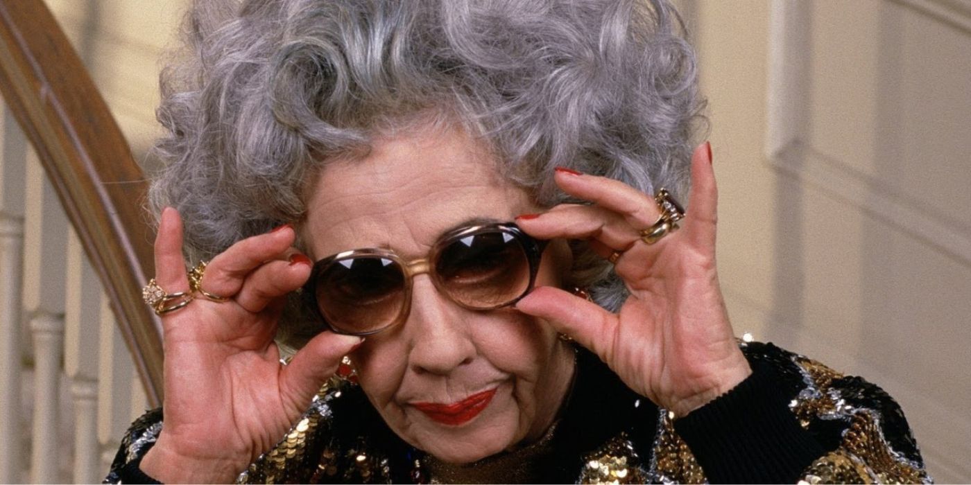Ann Morgan Guilbert as Yetta Rosenberg in The Nanny